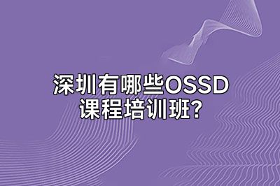 深圳有哪些OSSD课程培训班？